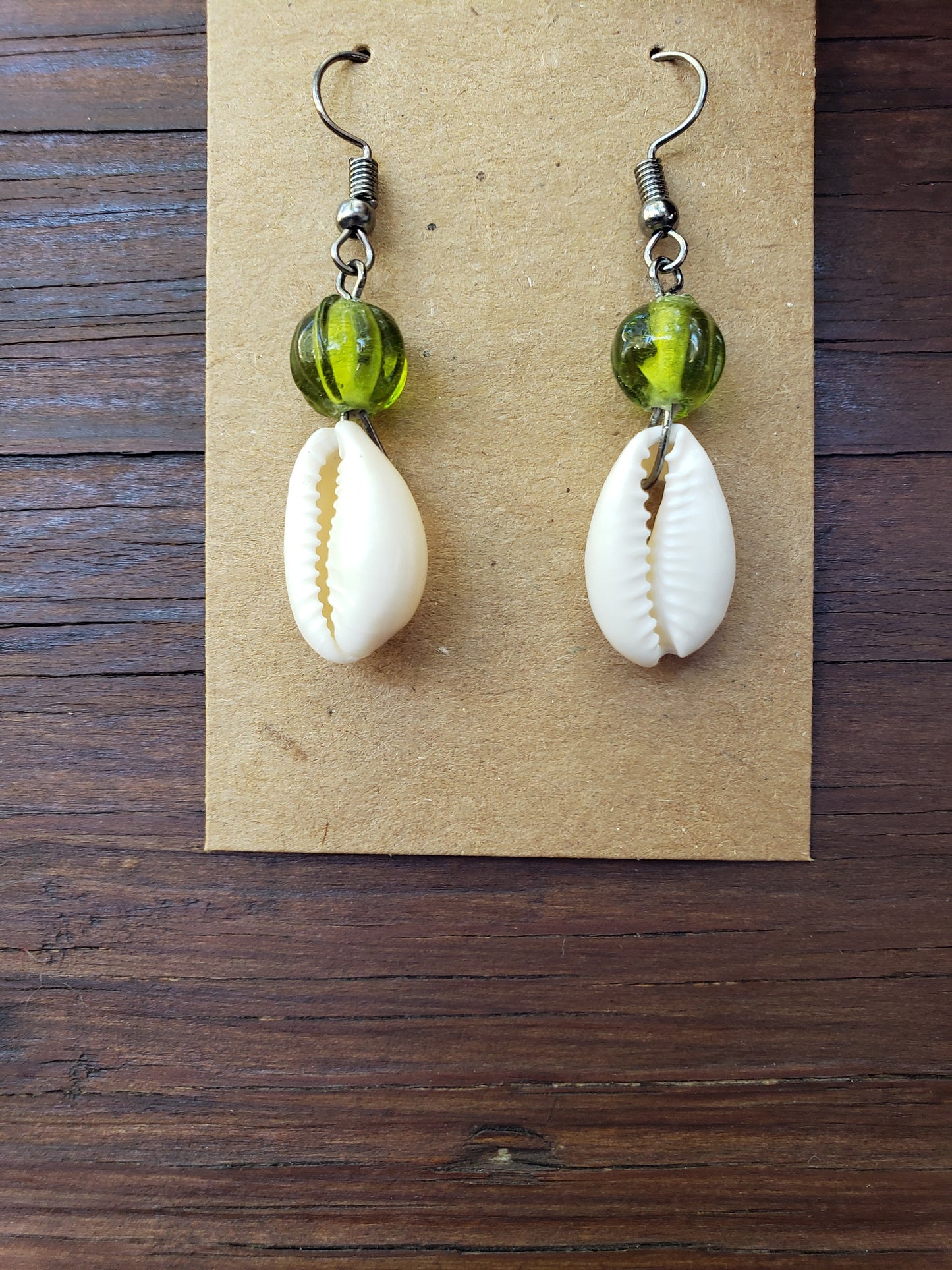 Cowrie Dangle Earrings