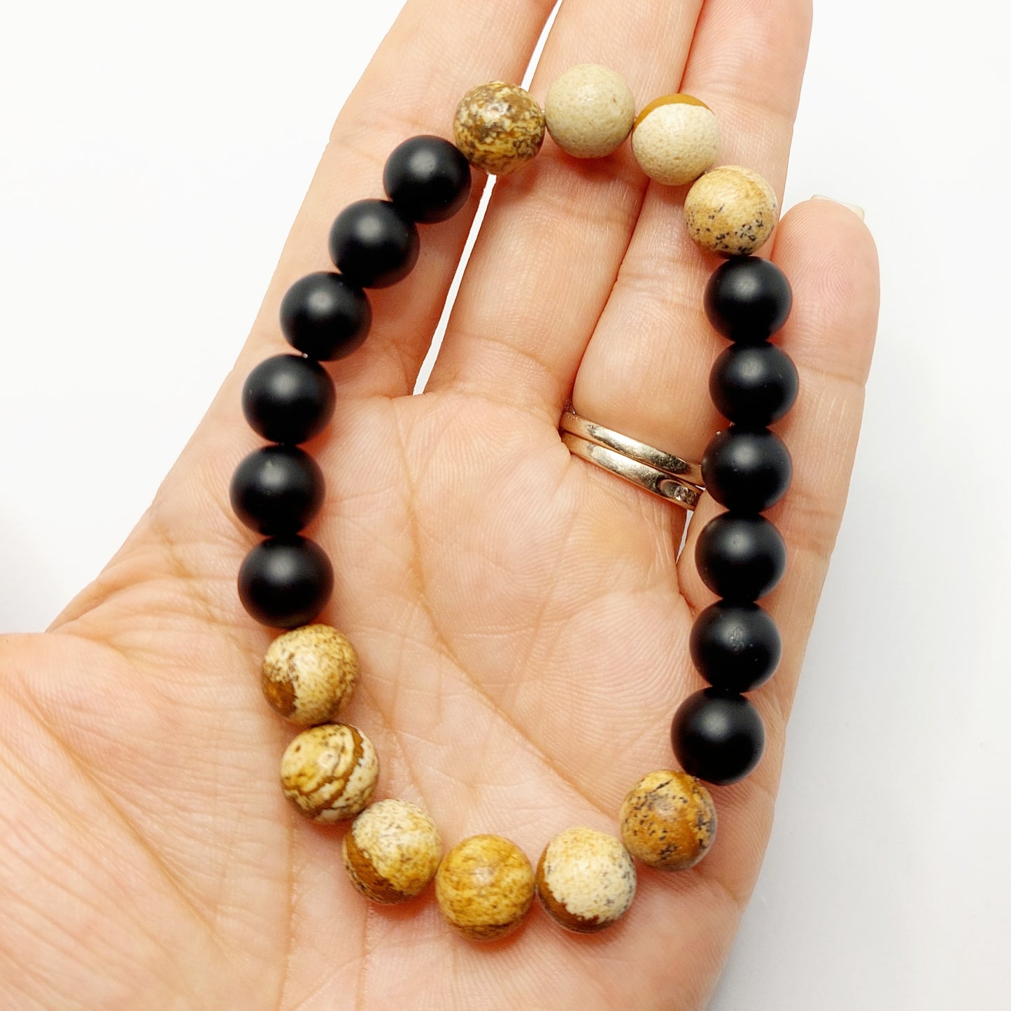 Woodsy Elastic Stretch Bracelet