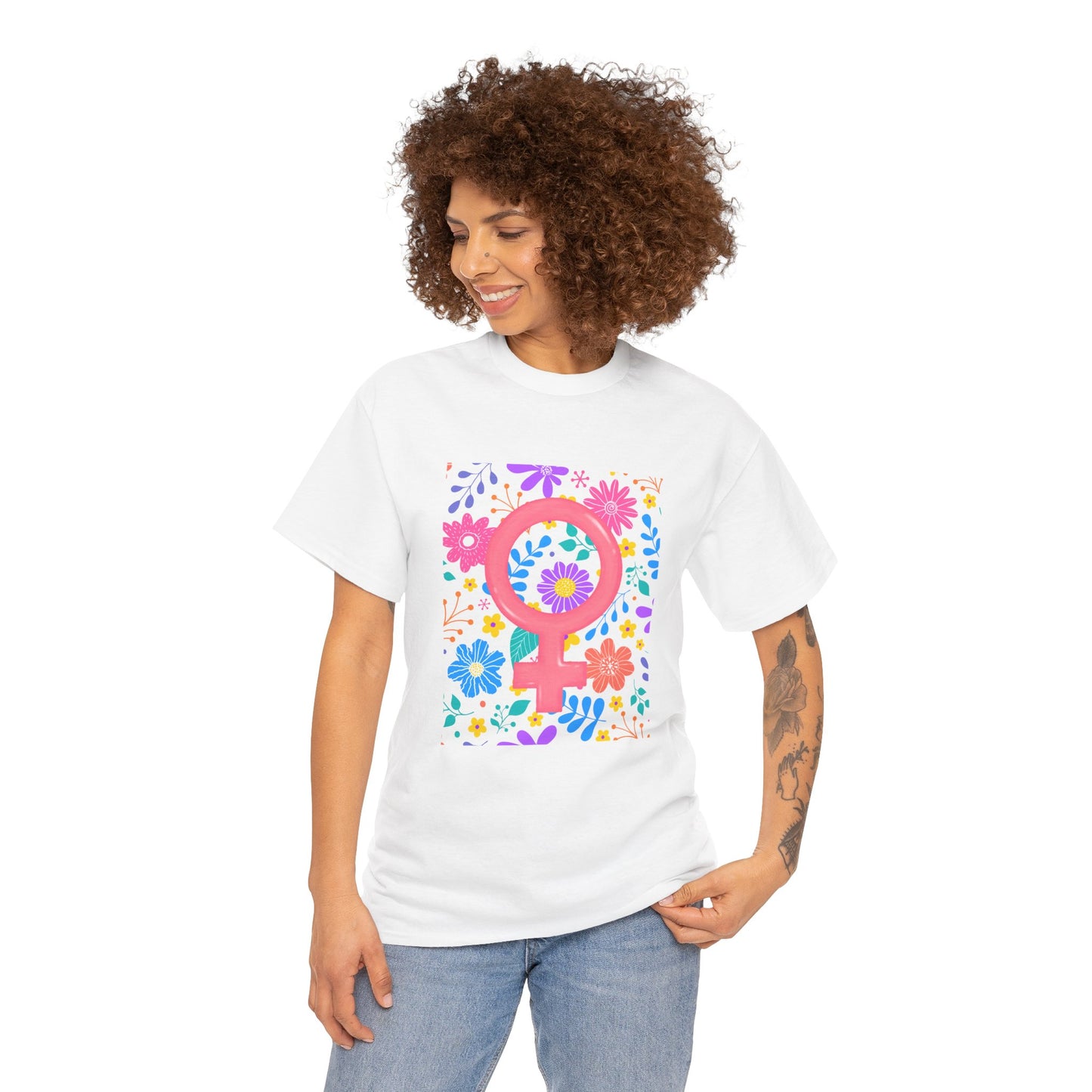 Floral Woman's Tee