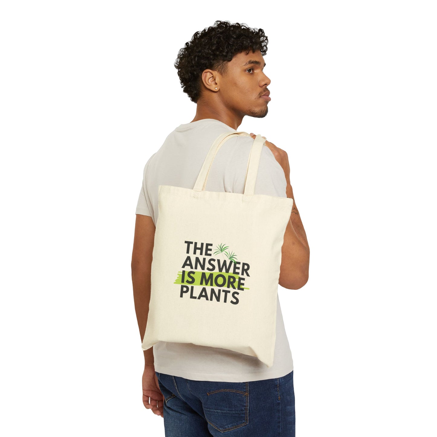 Answer is More Plants Tote Bag