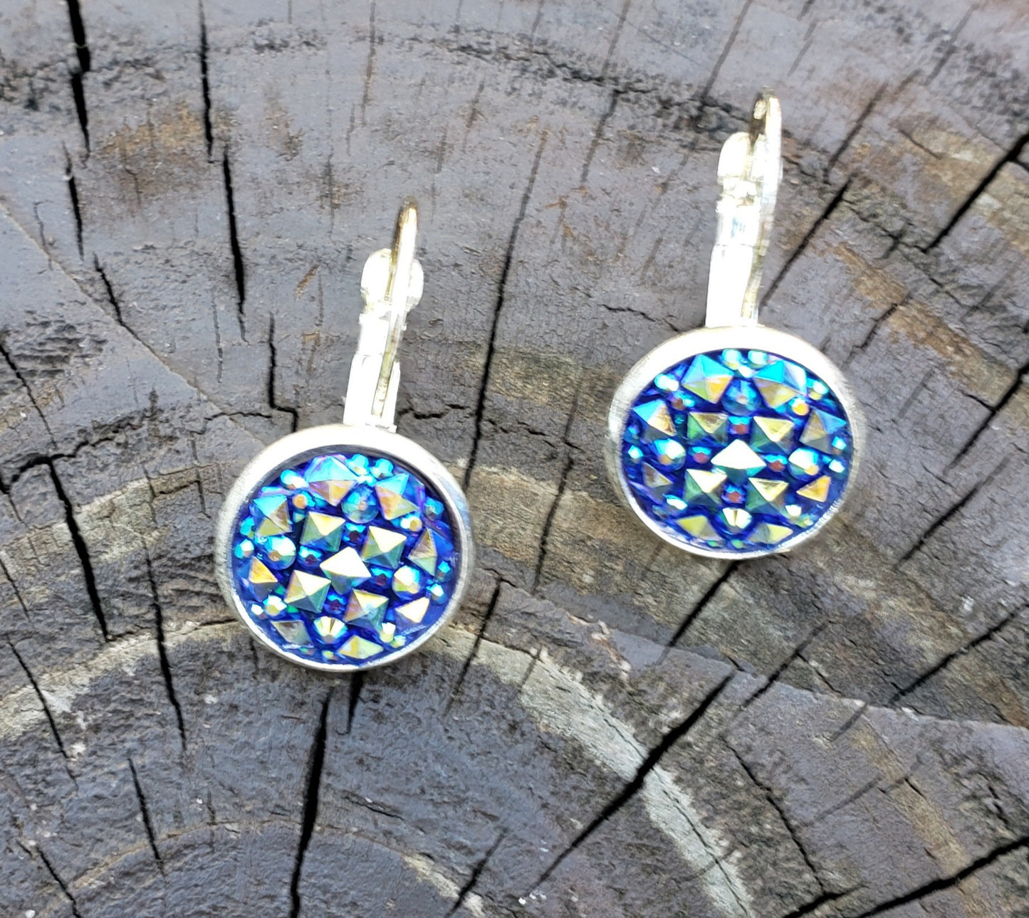 Druzzy Drop Earrings