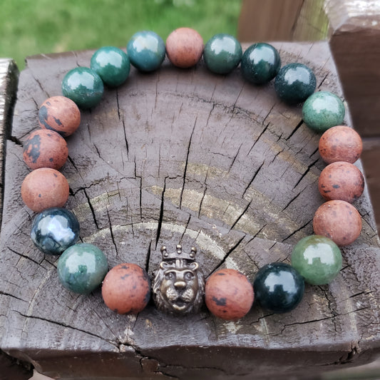 Jasper Elastic Stretch Bracelet