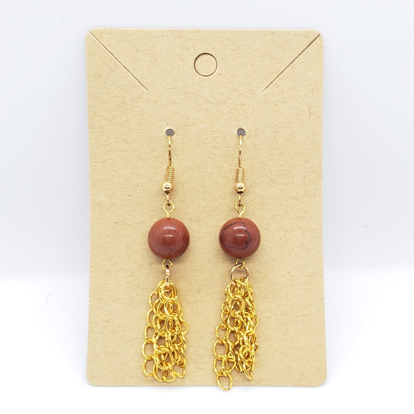 Jasper Dangle Earrings