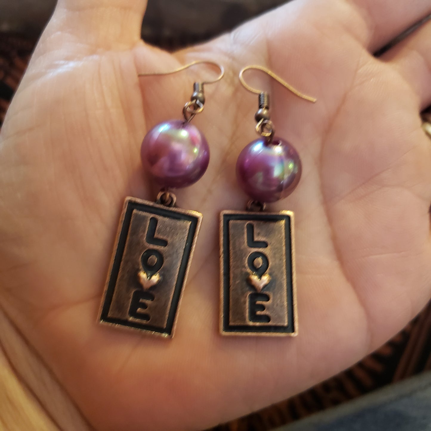 Love Dangle Earrings