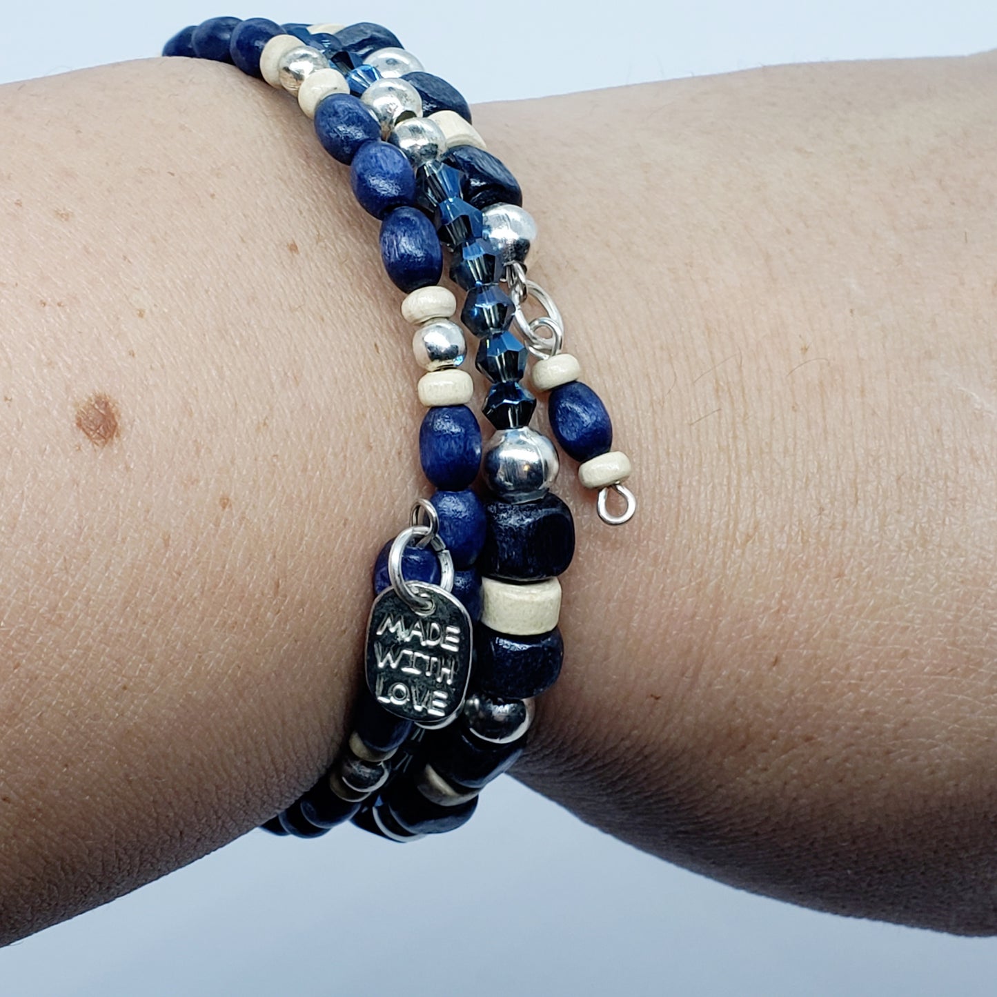 Sapphire Wrap Around Bracelet