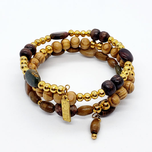 Woodsy Wrap Around Bracelet