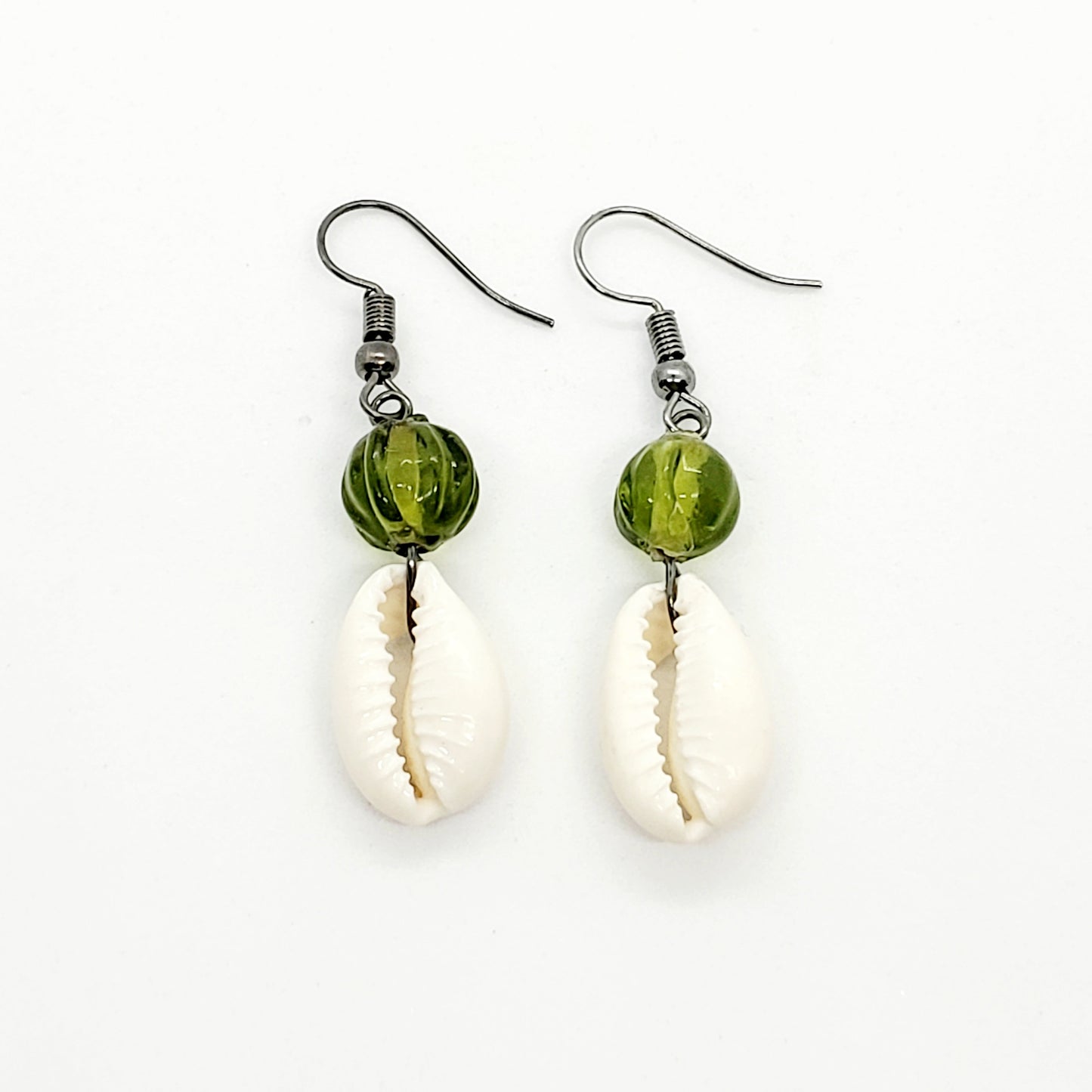 Cowrie Dangle Earrings