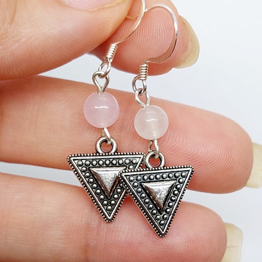 Triangle Dangle Earrings