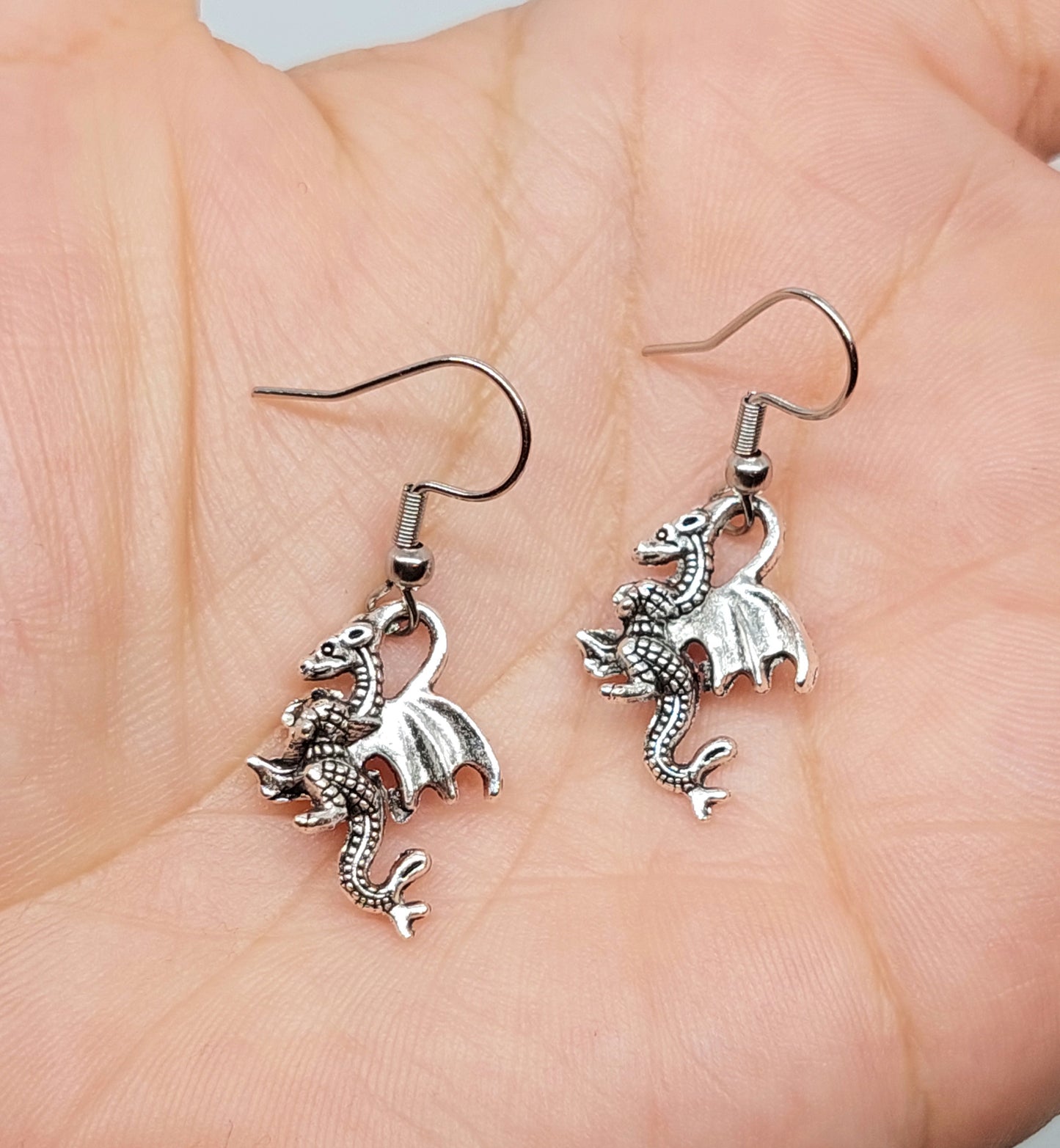 Dragon Charm Earrings