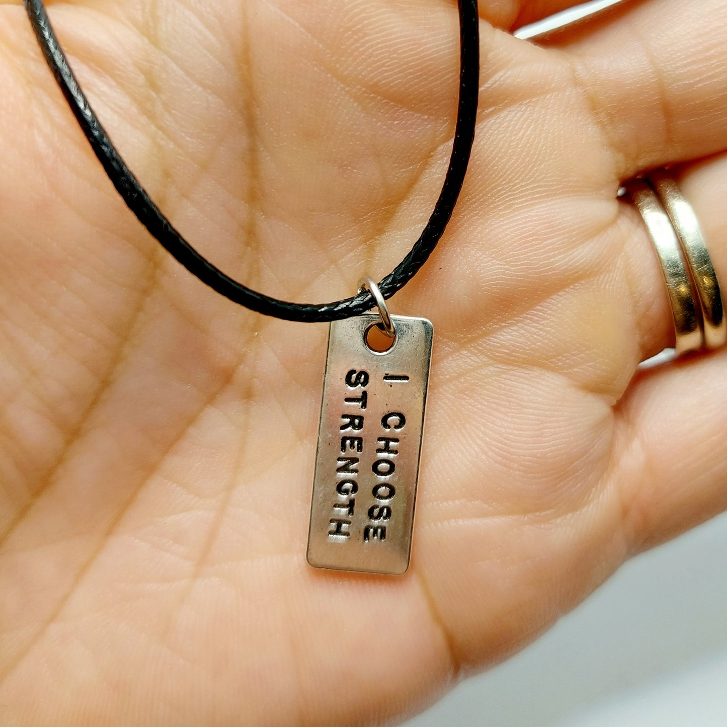 Strength Charm Necklace