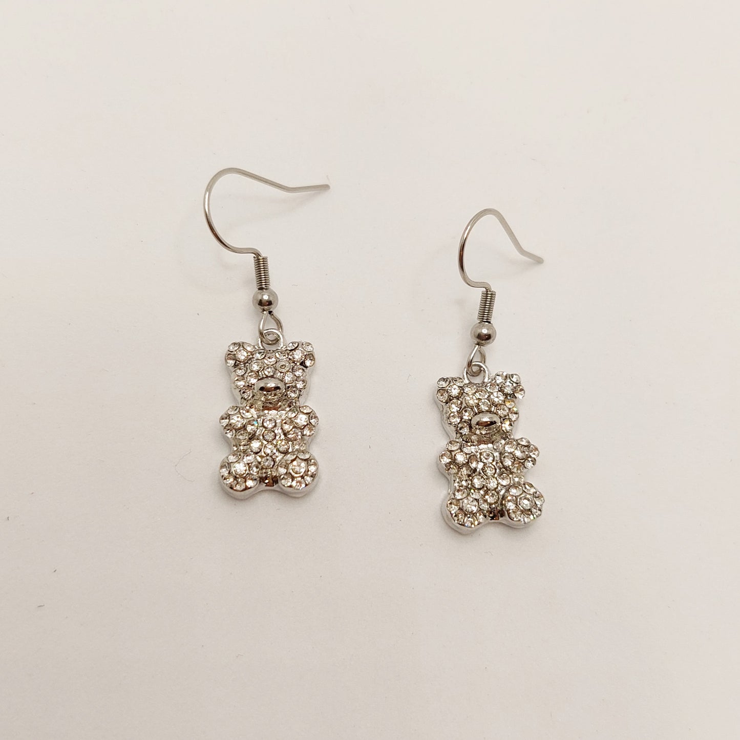 Rhinestone Gummy Charm Earrings