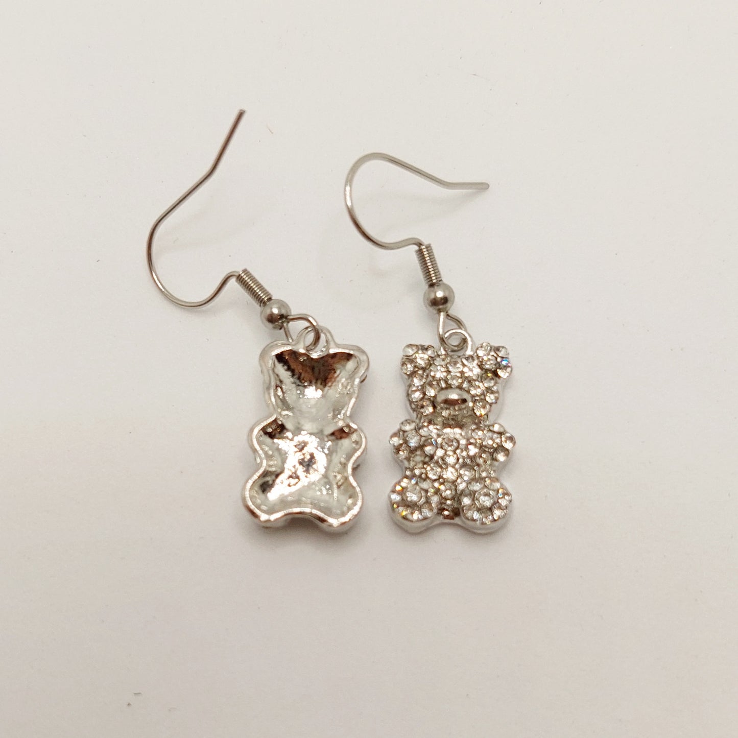 Rhinestone Gummy Charm Earrings