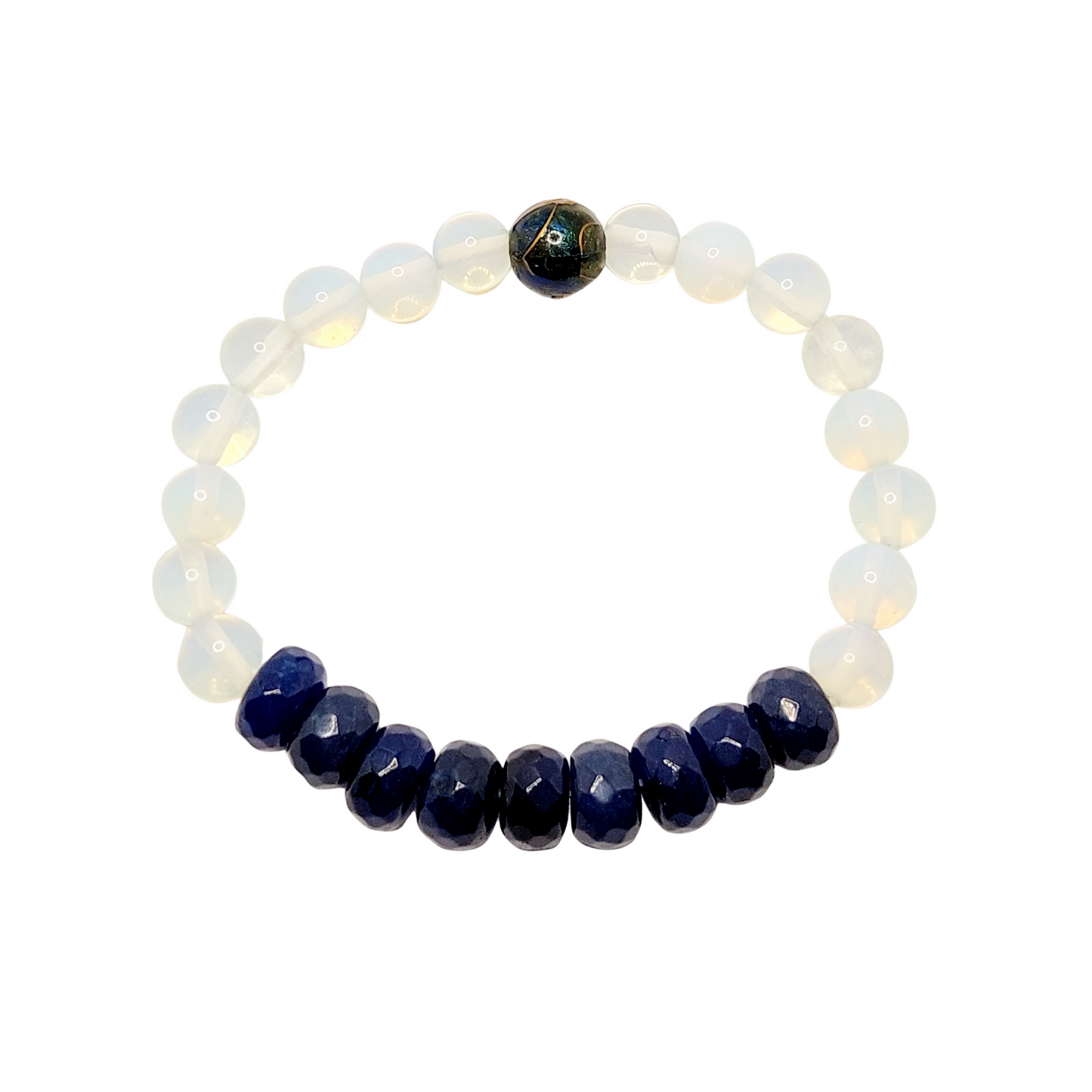 Opalite Elastic Stretch Bracelet
