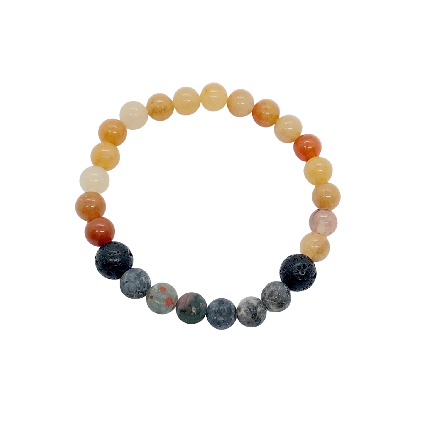 Bloodstone Elastic Stretch Bracelet