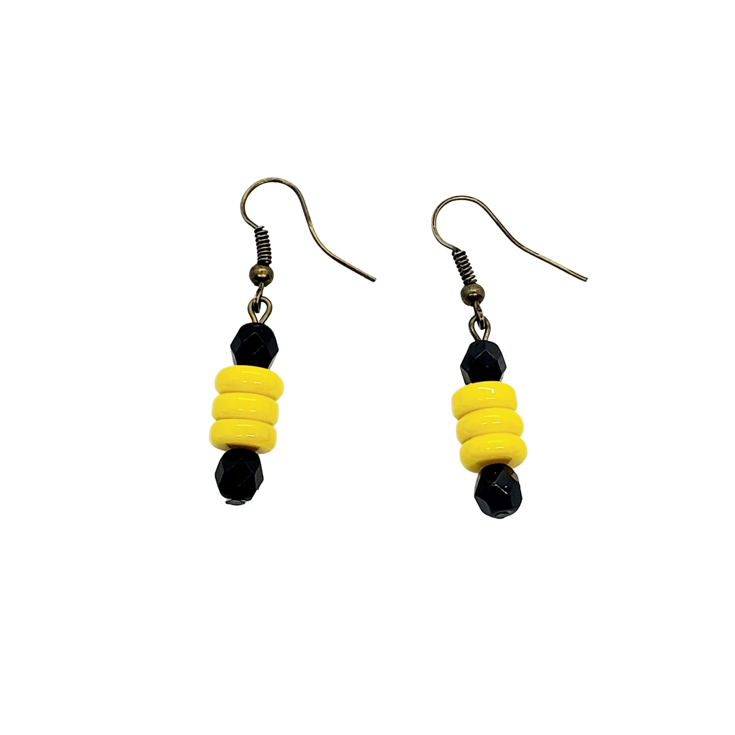 Bumblebee Dangle Earrings