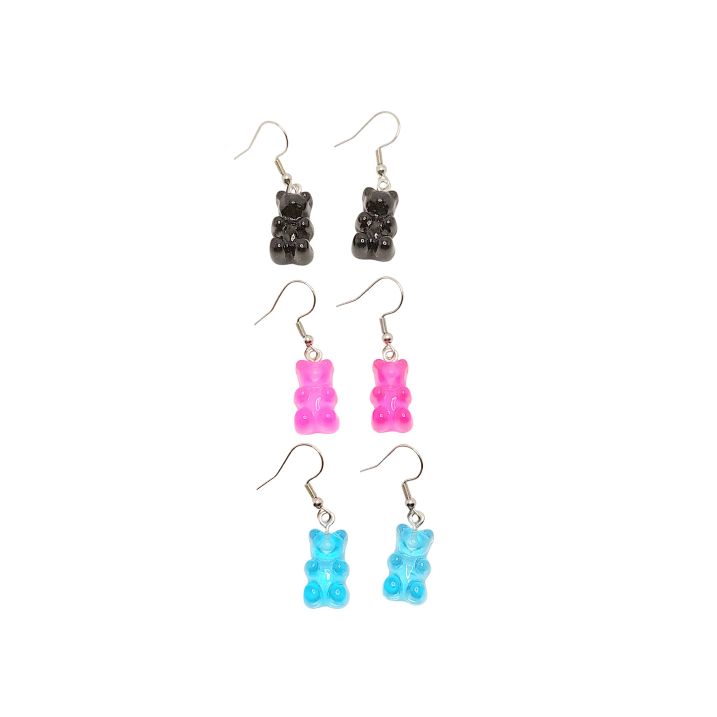 Gummy Bear Charm Earrings