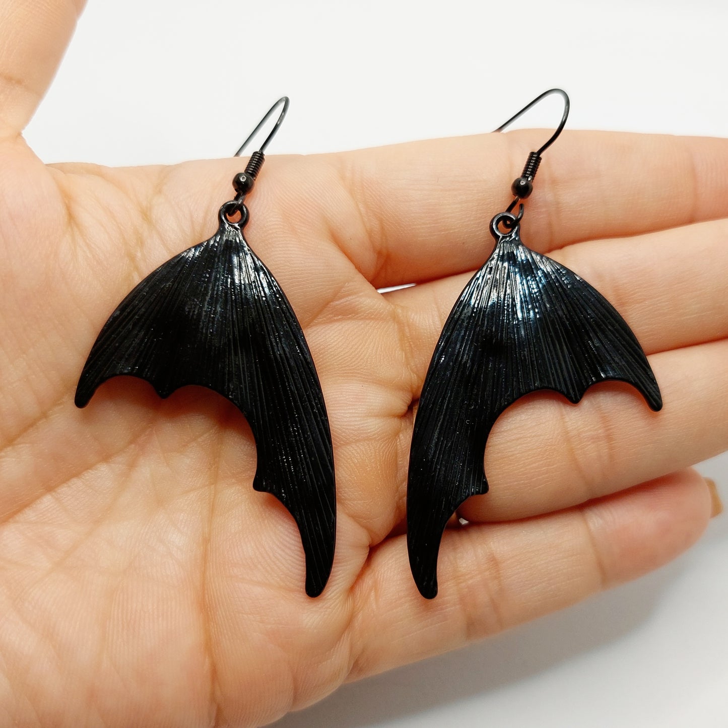 Bat Wings Charm Earrings