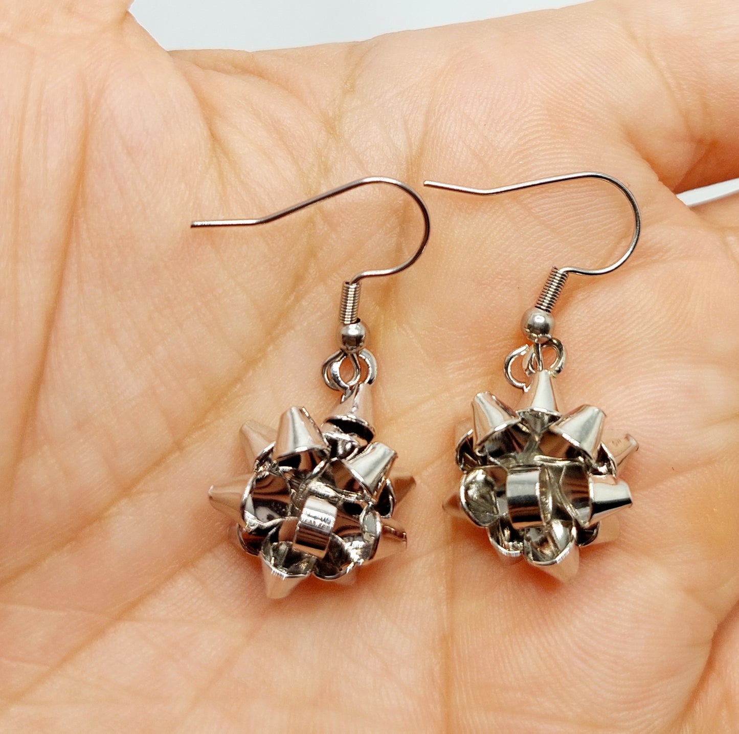 Gift Bow Charm Earrings