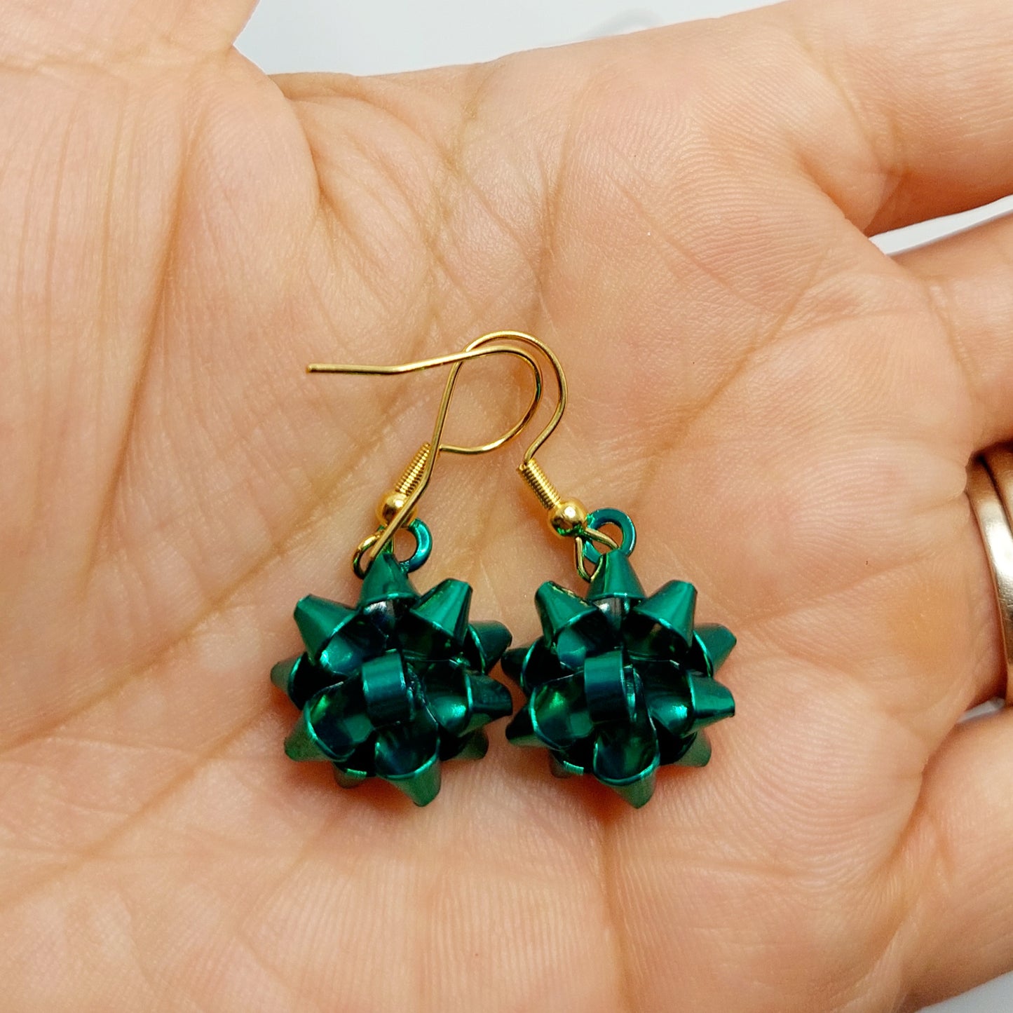 Gift Bow Charm Earrings