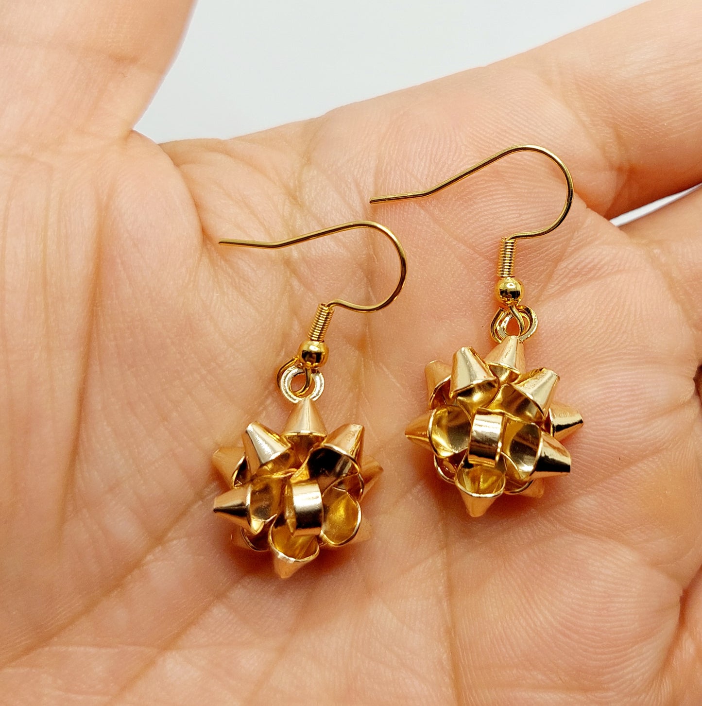 Gift Bow Charm Earrings