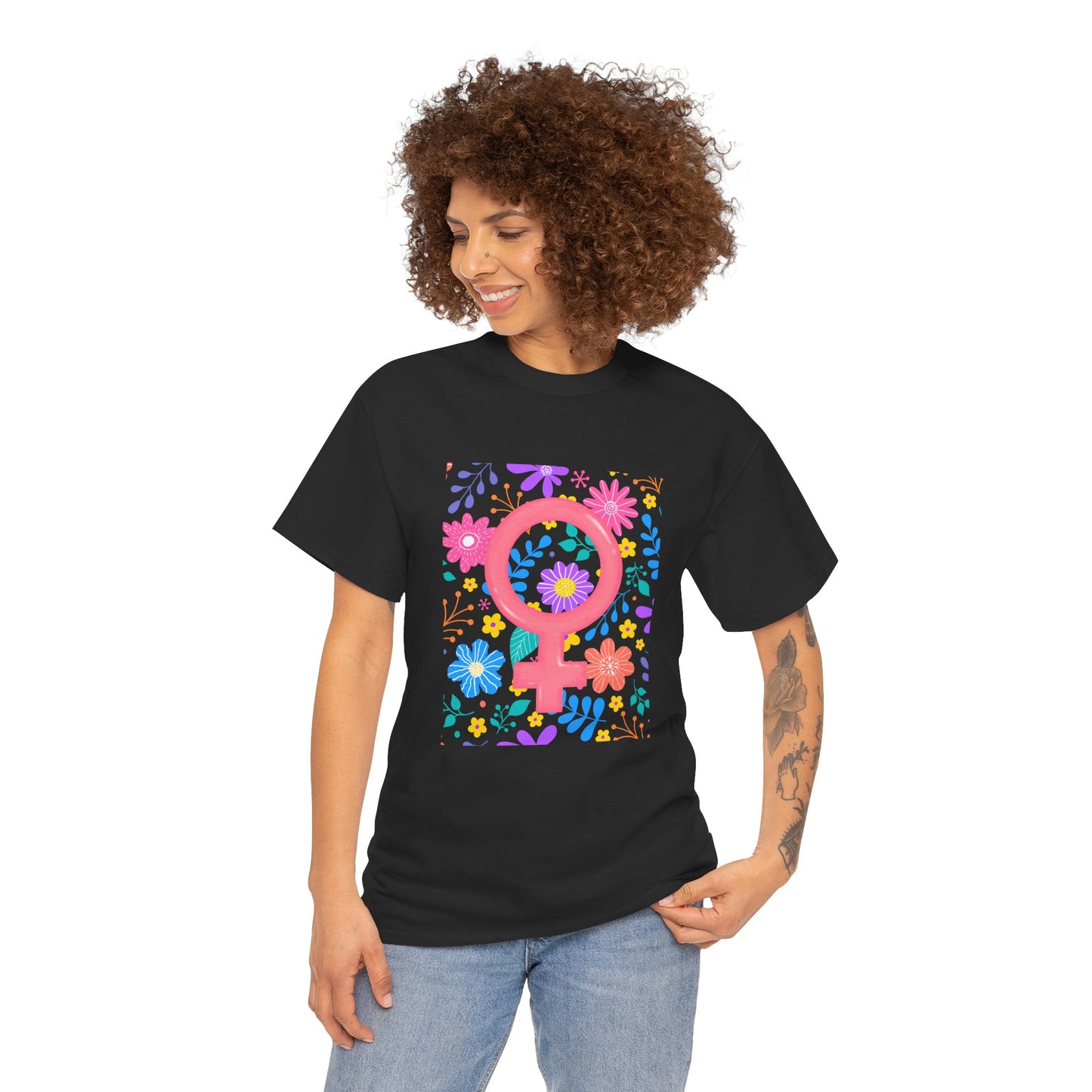 Floral Woman's Tee