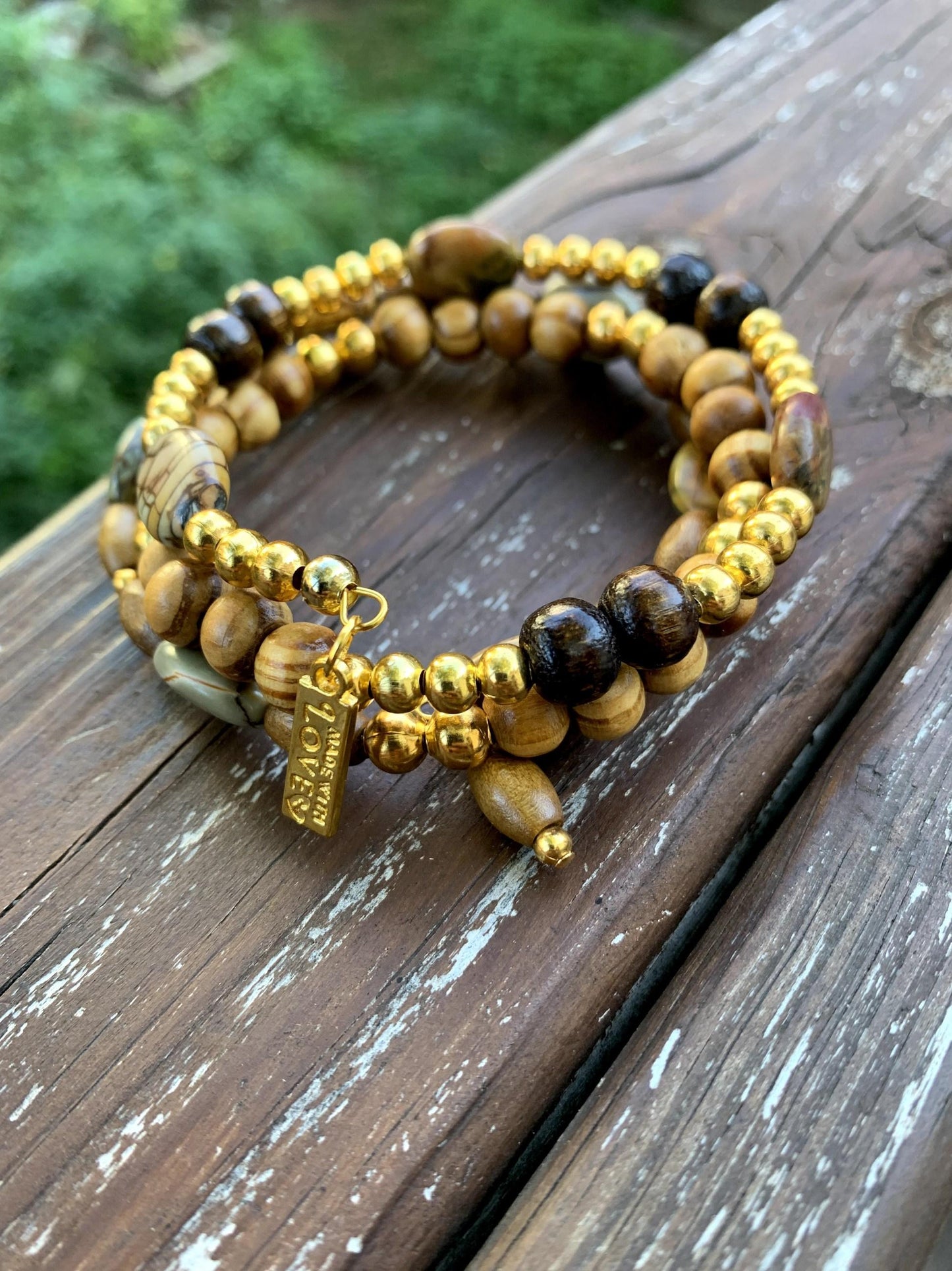 Woodsy Wrap Around Bracelet