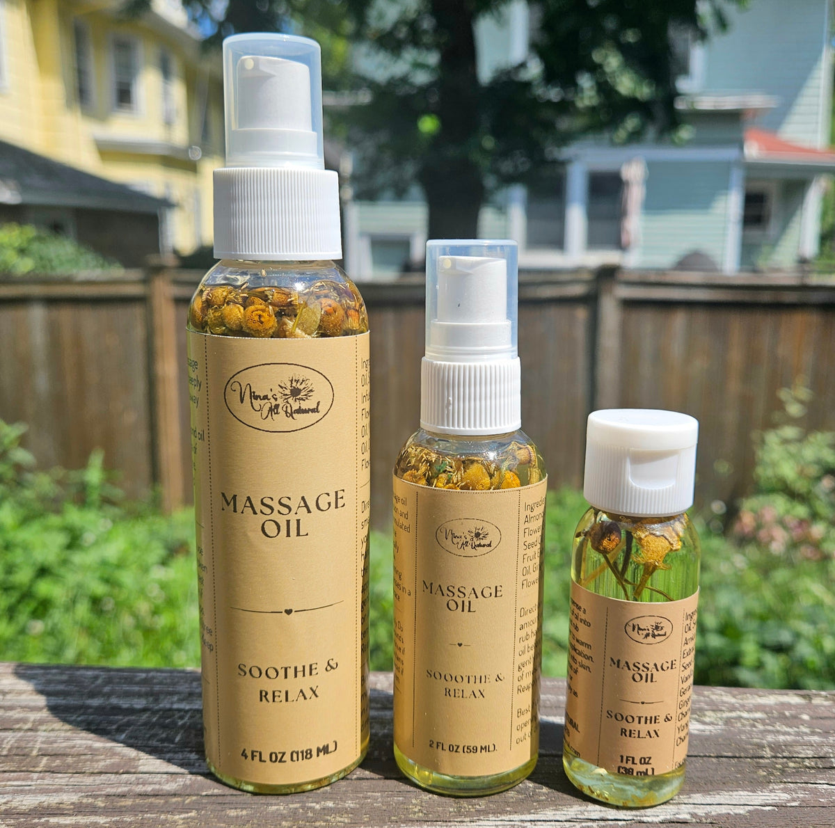 Massage Oil - Soothe & Relax