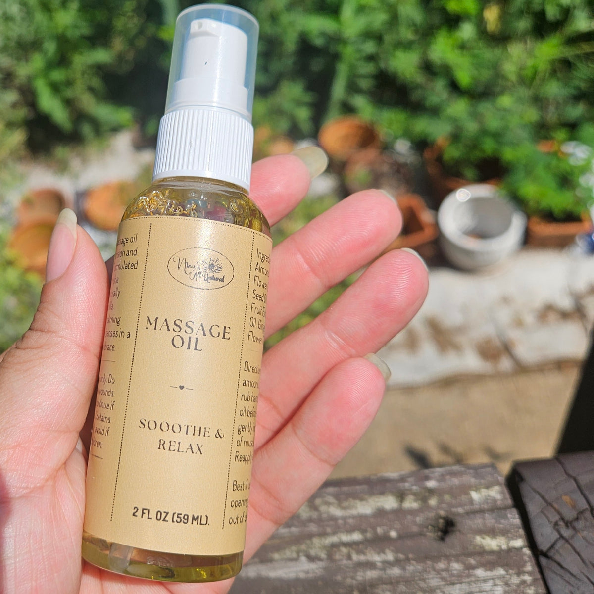 Massage Oil - Soothe & Relax