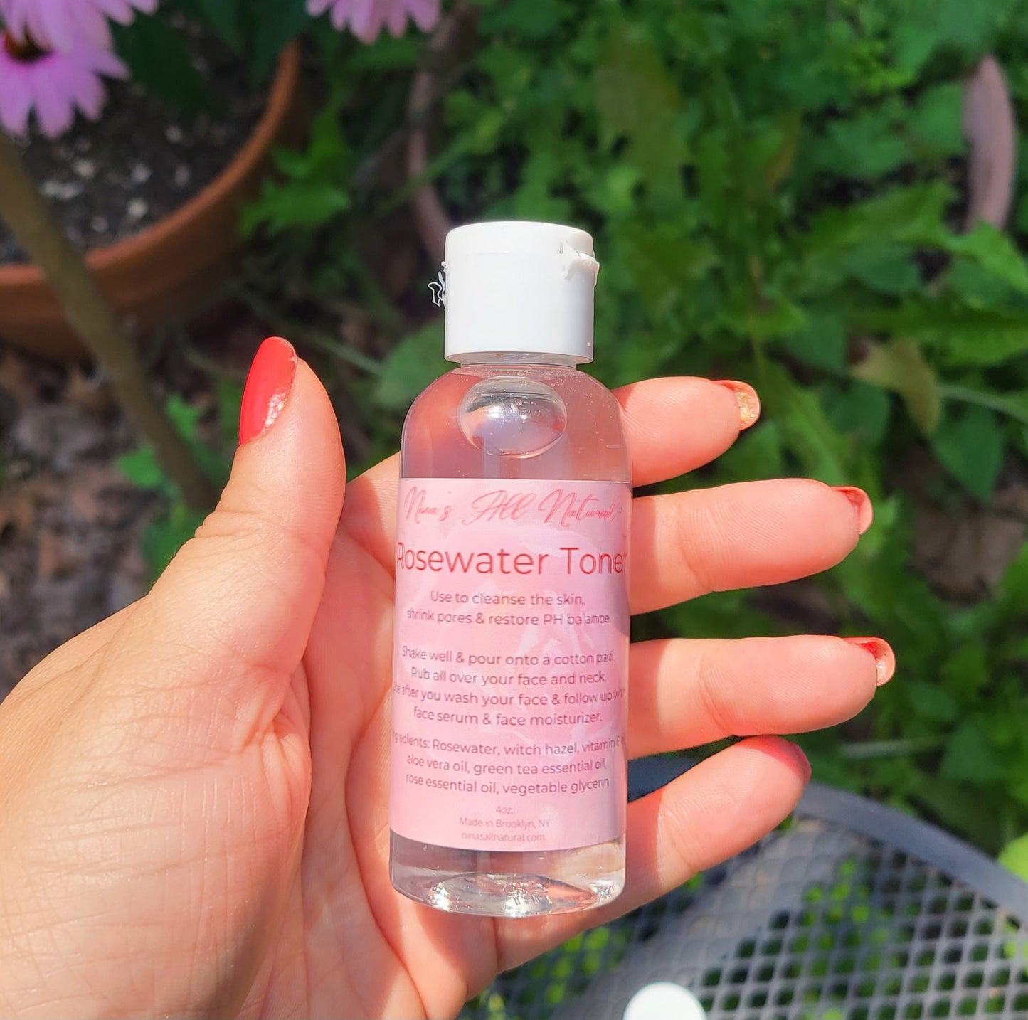 Rosewater Face Toner