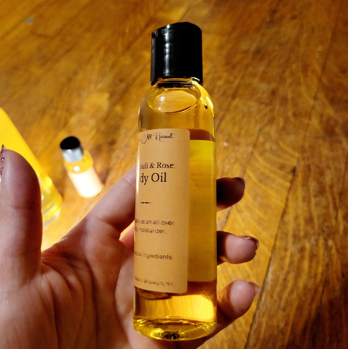 Men's Body Oil