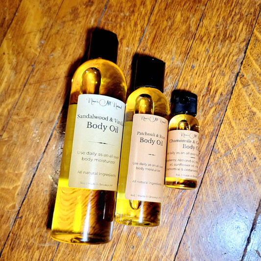 Men's Body Oil