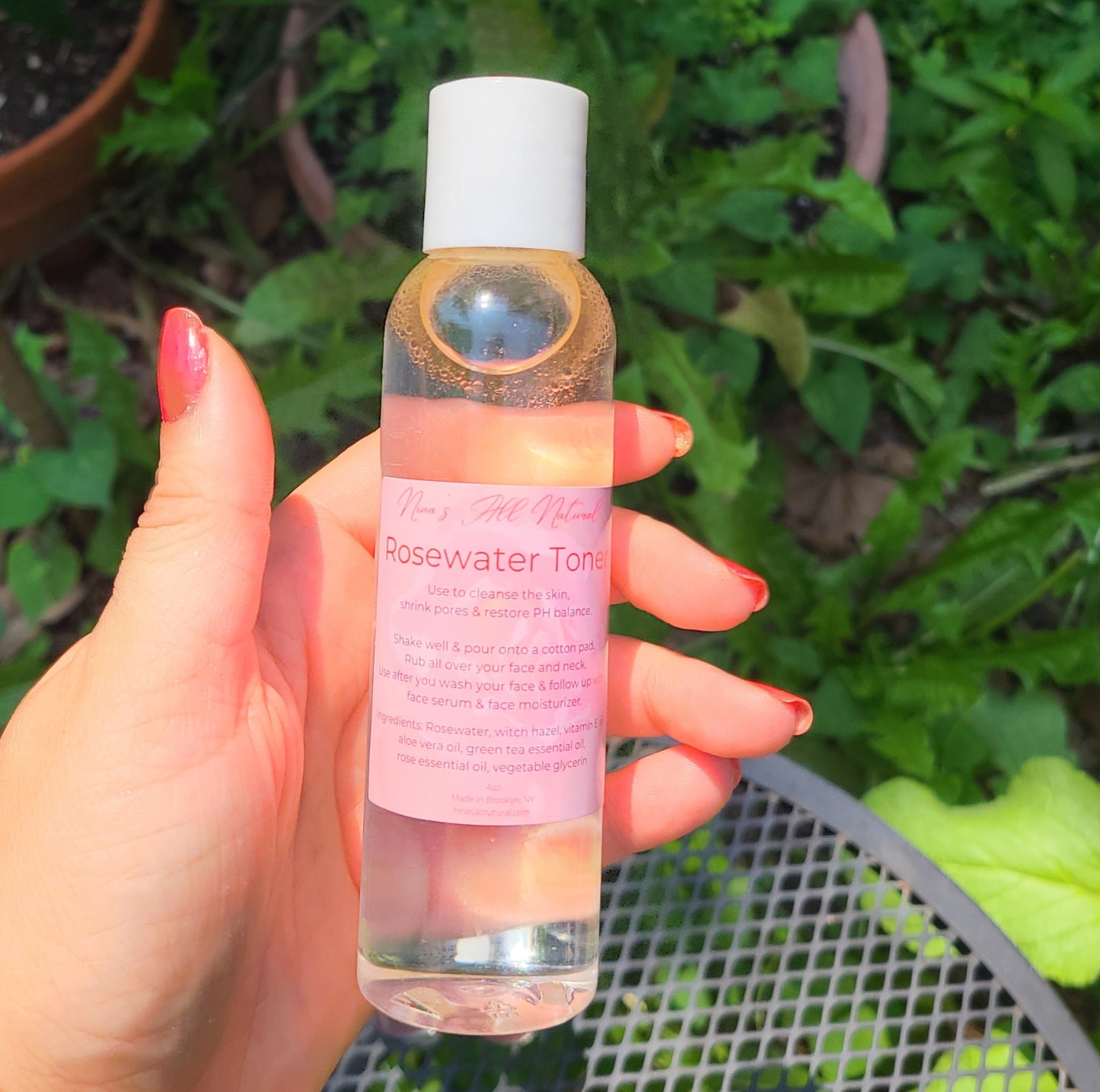 Rosewater Face Toner